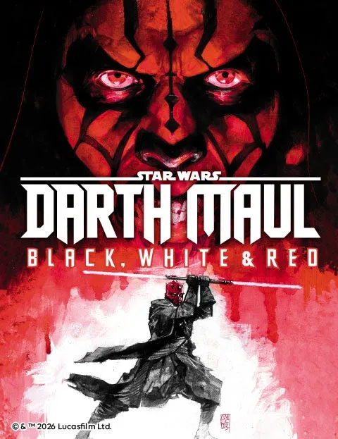 Star Wars™: Darth Maul - Black, White & Red